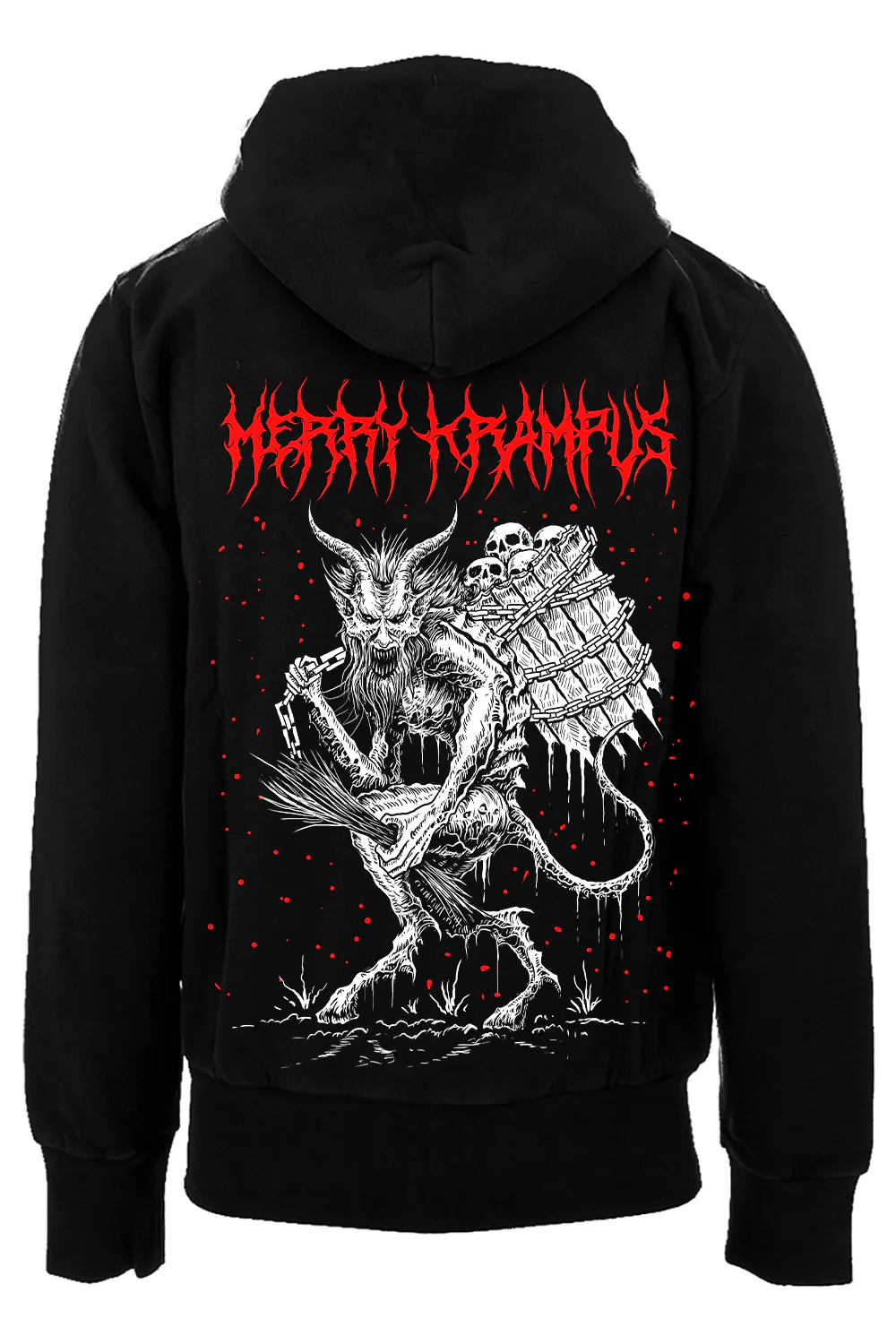 Merry Krampus Hoodie - Image 5