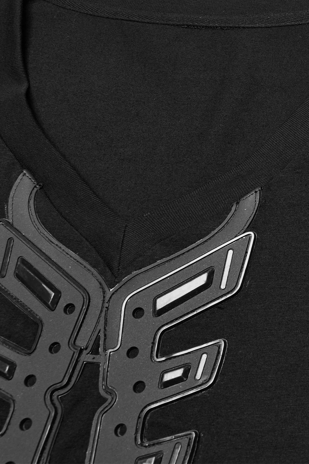Midnight Grid Techwear Shirt - Image 8
