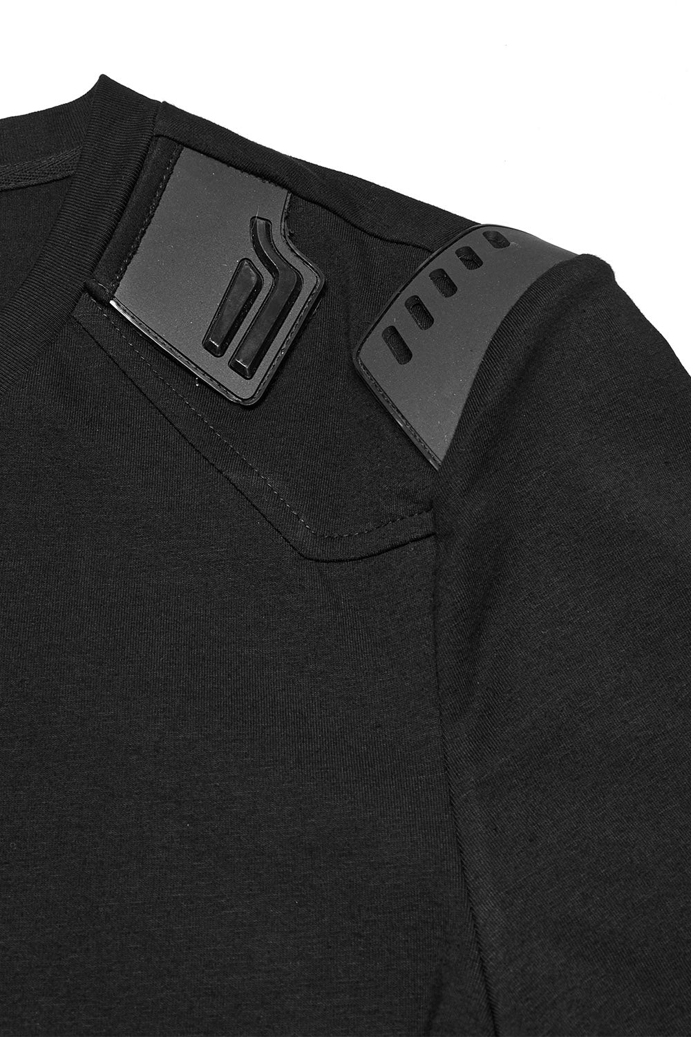 Midnight Grid Techwear Shirt - Image 9