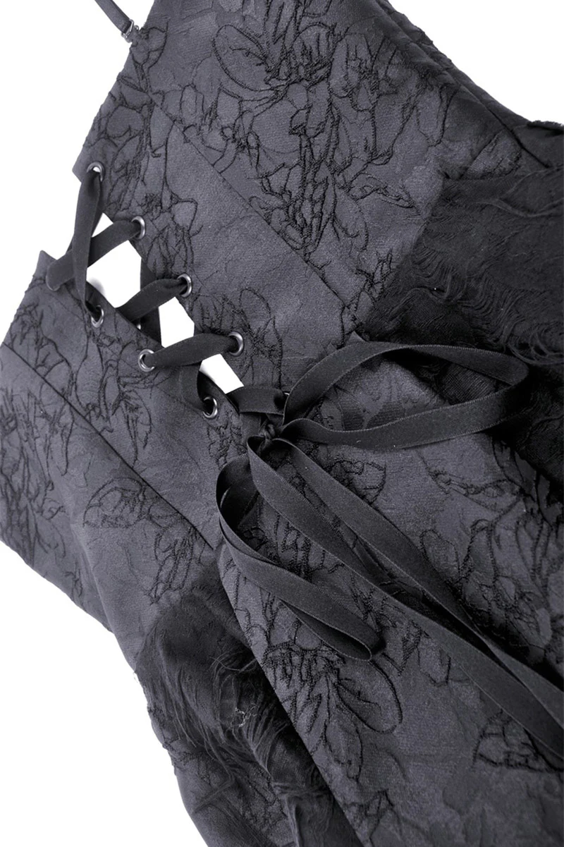 Mischief Maker Tattered Off Shoulder Dress - Image 10