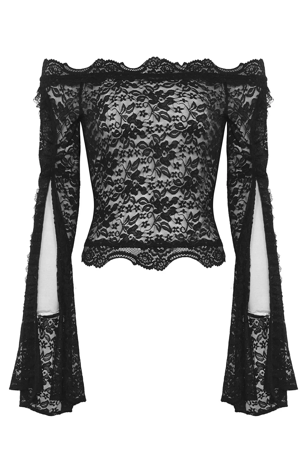 Morbida Mesh Lace Top - Image 5