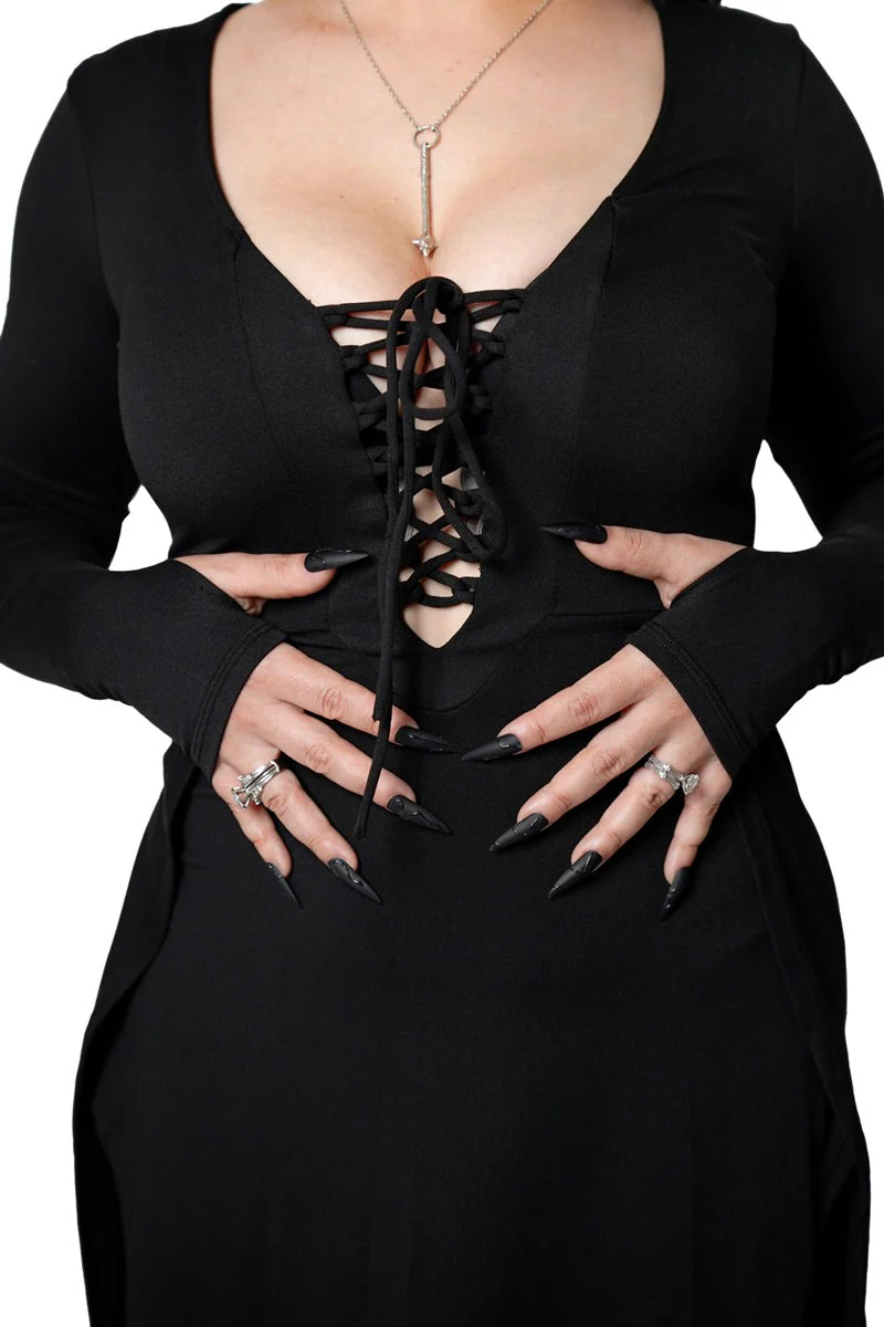 Morticia Maxi Dress - Image 8