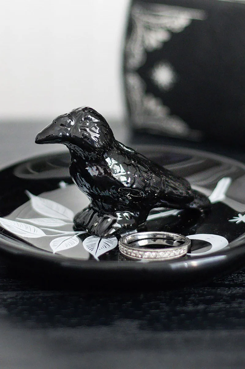 Mystic Raven Trinket Dish - Image 2
