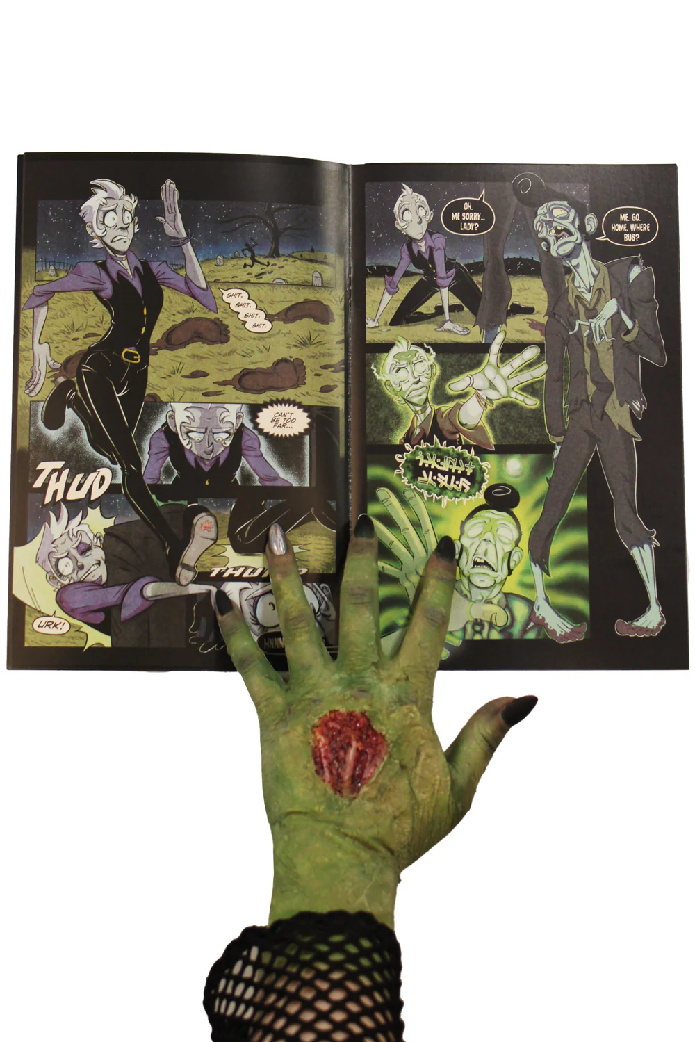 Necroholic Comic Book #1 [Signed by Author] - Image 2
