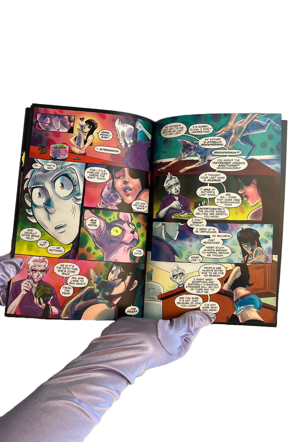 Necroholic Comic Book #2 [Signed by Author] - Image 2