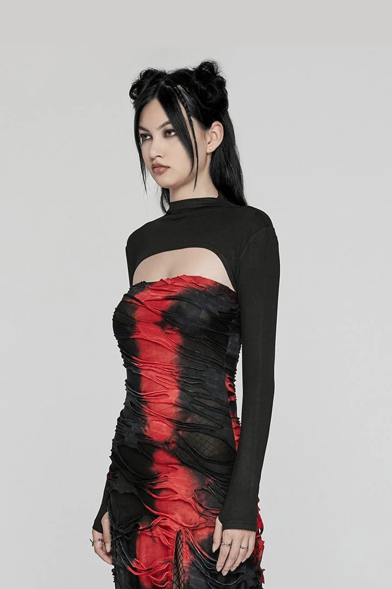 Night Ash Long Sleeve Shrug - Image 5