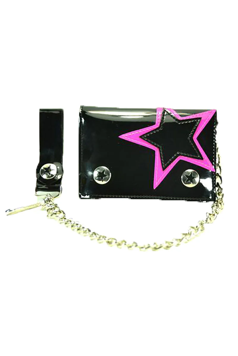 Night Star Chain Wallet - Image 3