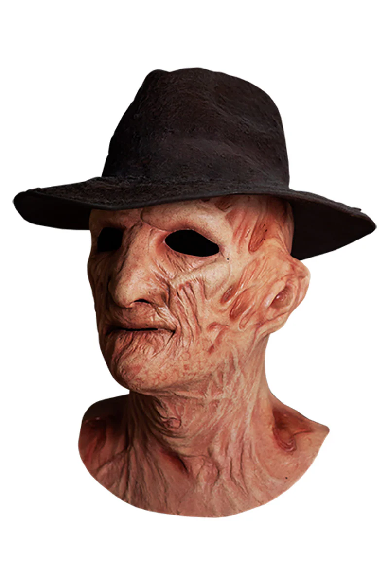 Nightmare on Elm Street 2 Deluxe Freddy Krueger Mask & Hat - Image 2