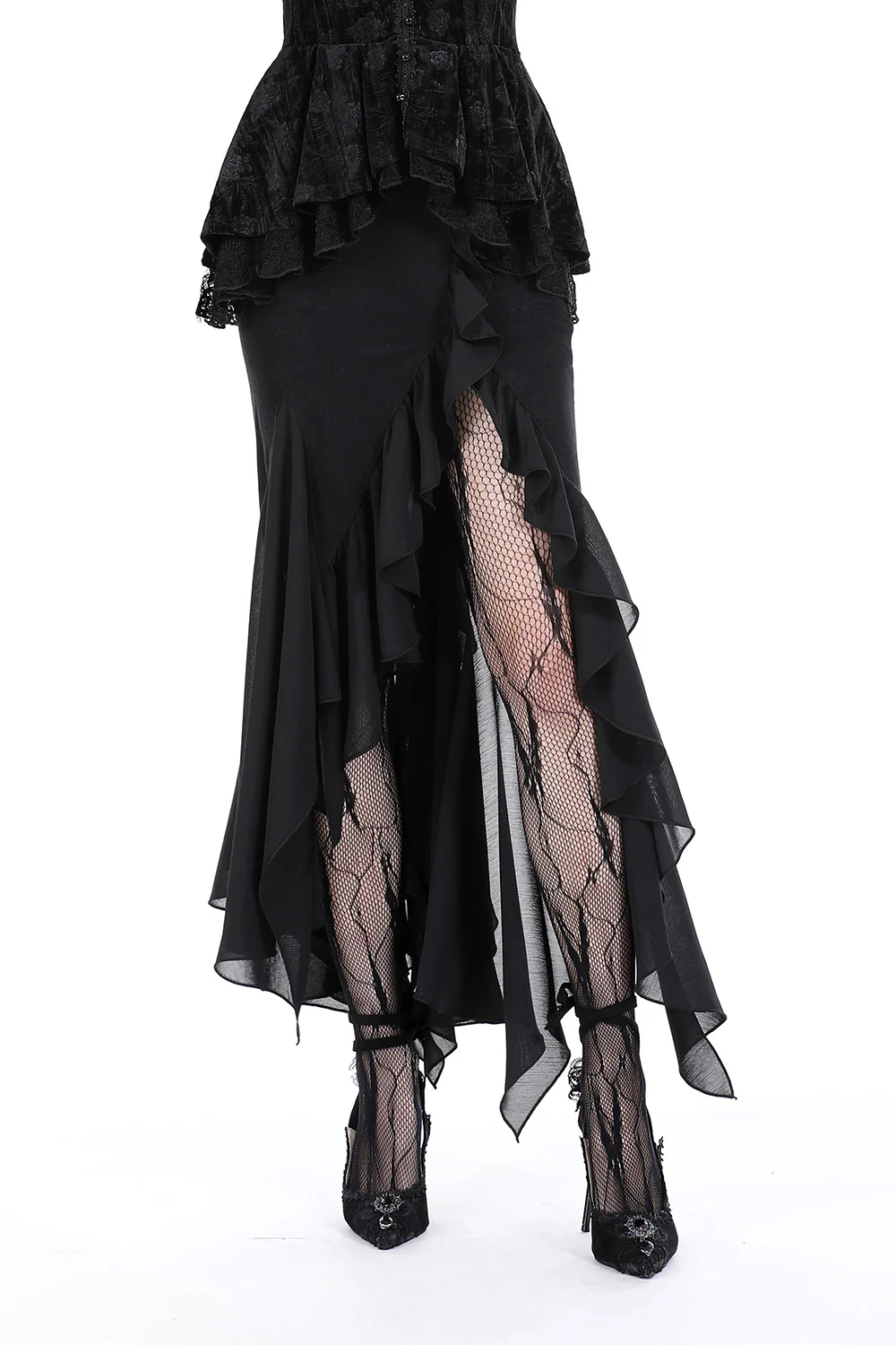 Nightshade Leg Slit Skirt - Image 3