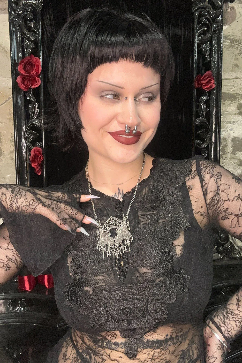 None Shall Pass Necklace - Image 5