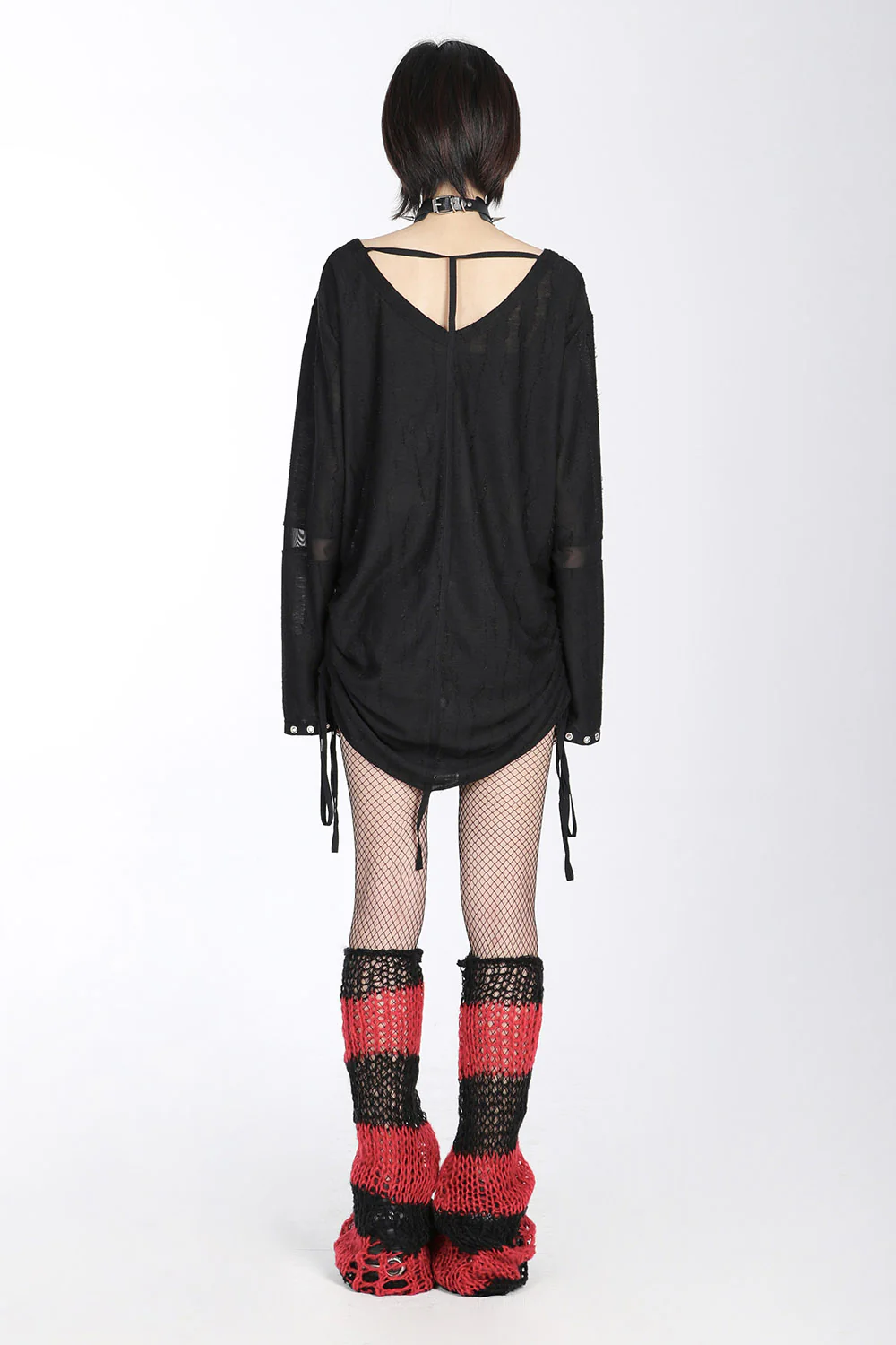 Vampire Academy Leg Warmers [RED/BLACK] - Image 4
