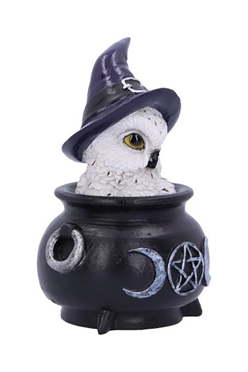 Owl's Brew Cauldron Statue - Image 5