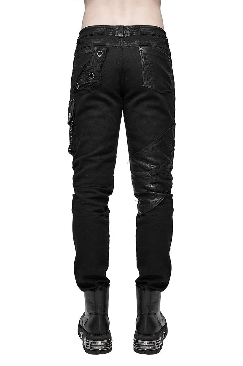 Patient 99 Distressed Punk Pants - Image 6