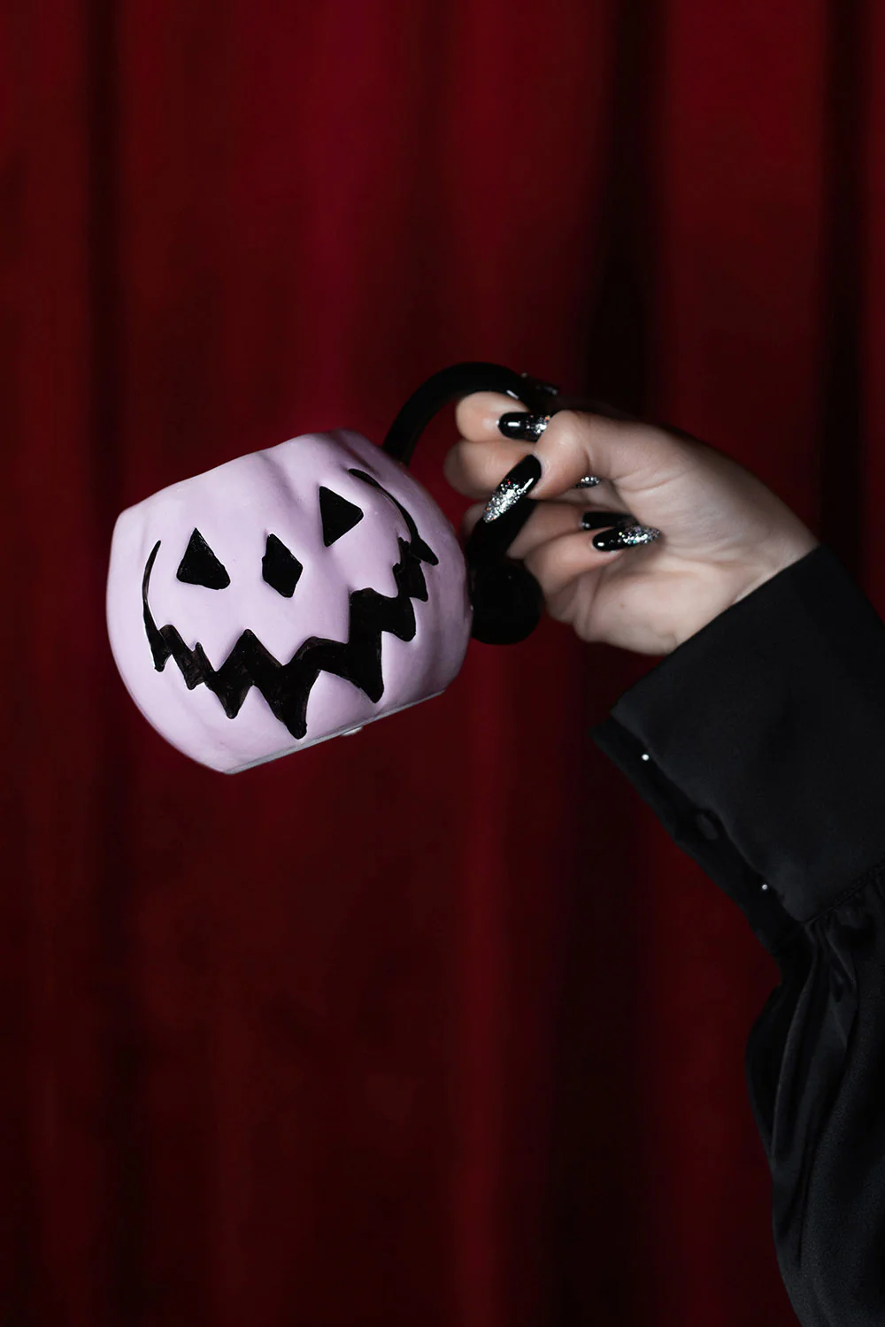 Peculiar Pink Pumpkin | Haunted Hallows Mug [PINK] - Image 2