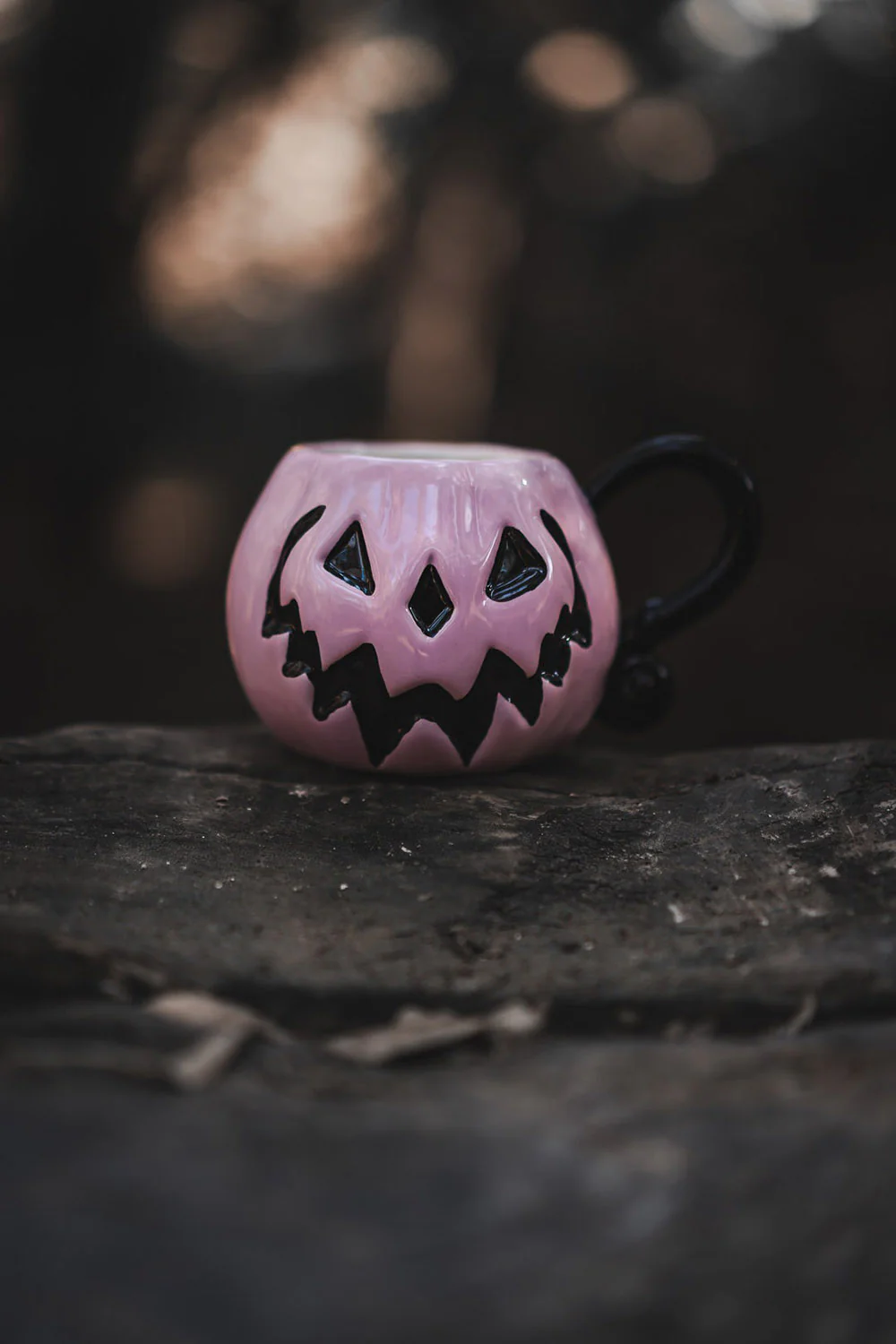 Peculiar Pink Pumpkin | Haunted Hallows Mug [PINK] - Image 4