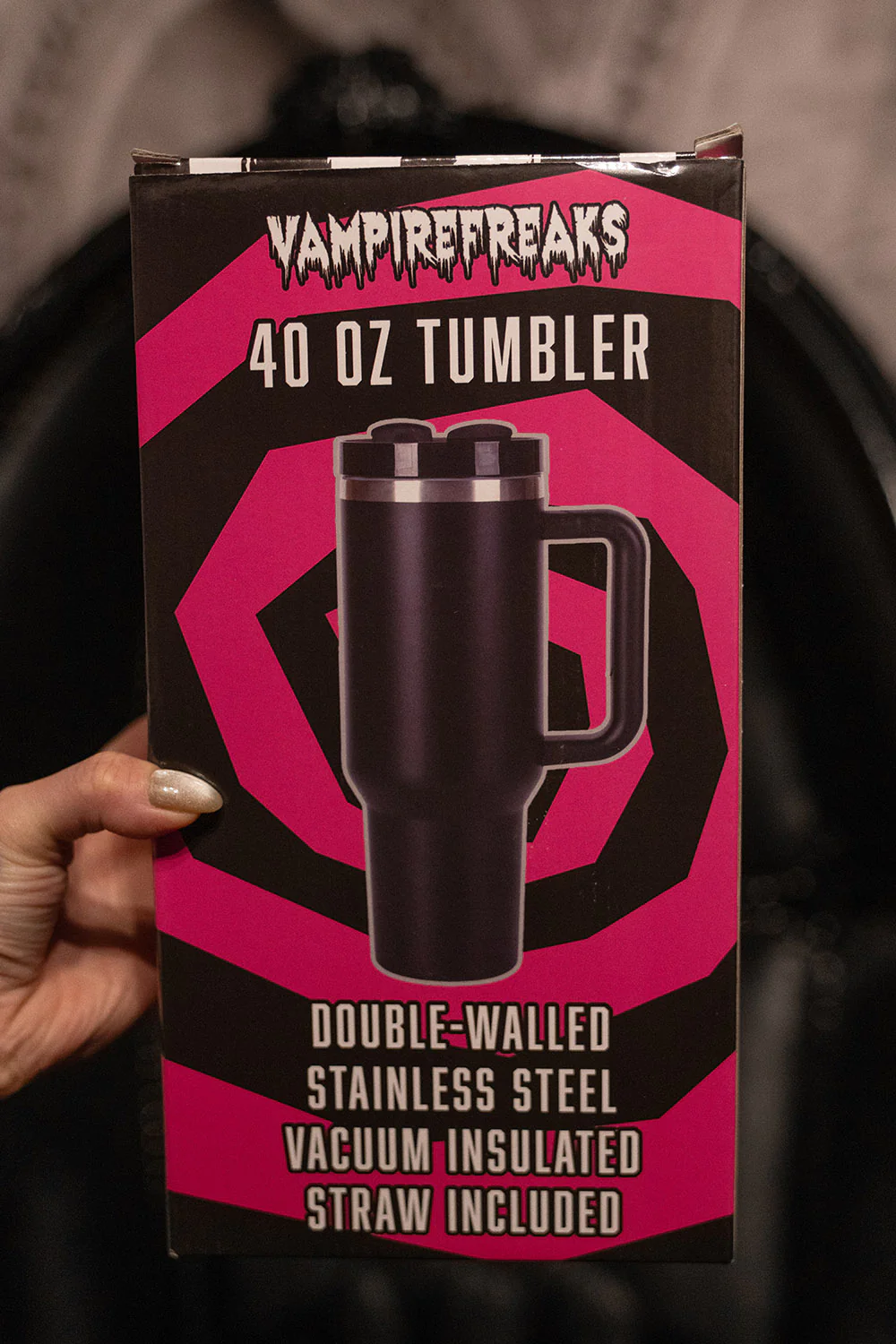 Phantom Bats 40oz Tumbler - Image 3