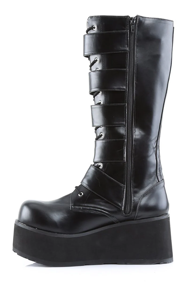 Phantom Platform Boots TRASHVILLE-518 [Matte Vegan Leather] - Image 4
