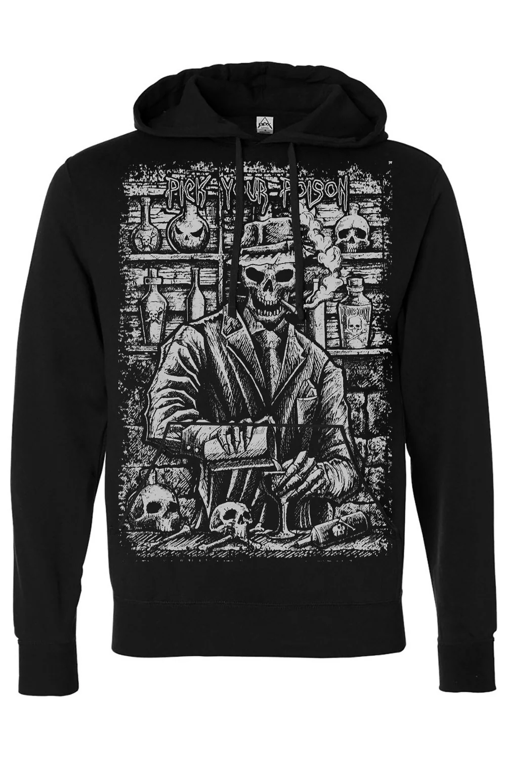 Pick Your Poison Skeleton Hoodie - Image 3