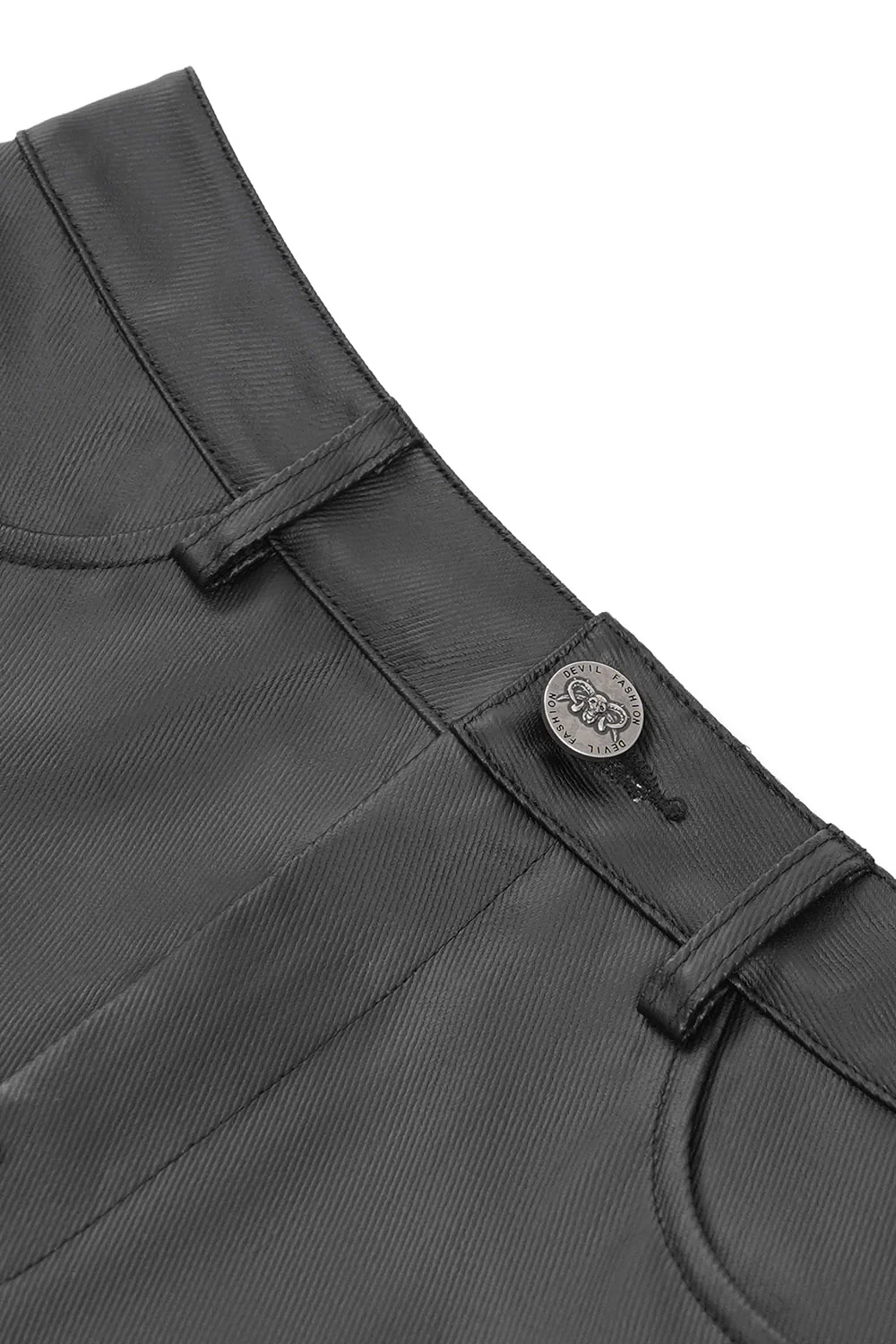 Pierced Witchy Hem Mini Skirt - Image 10