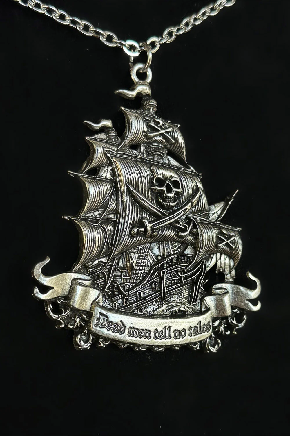 Pirate Ship Necklace