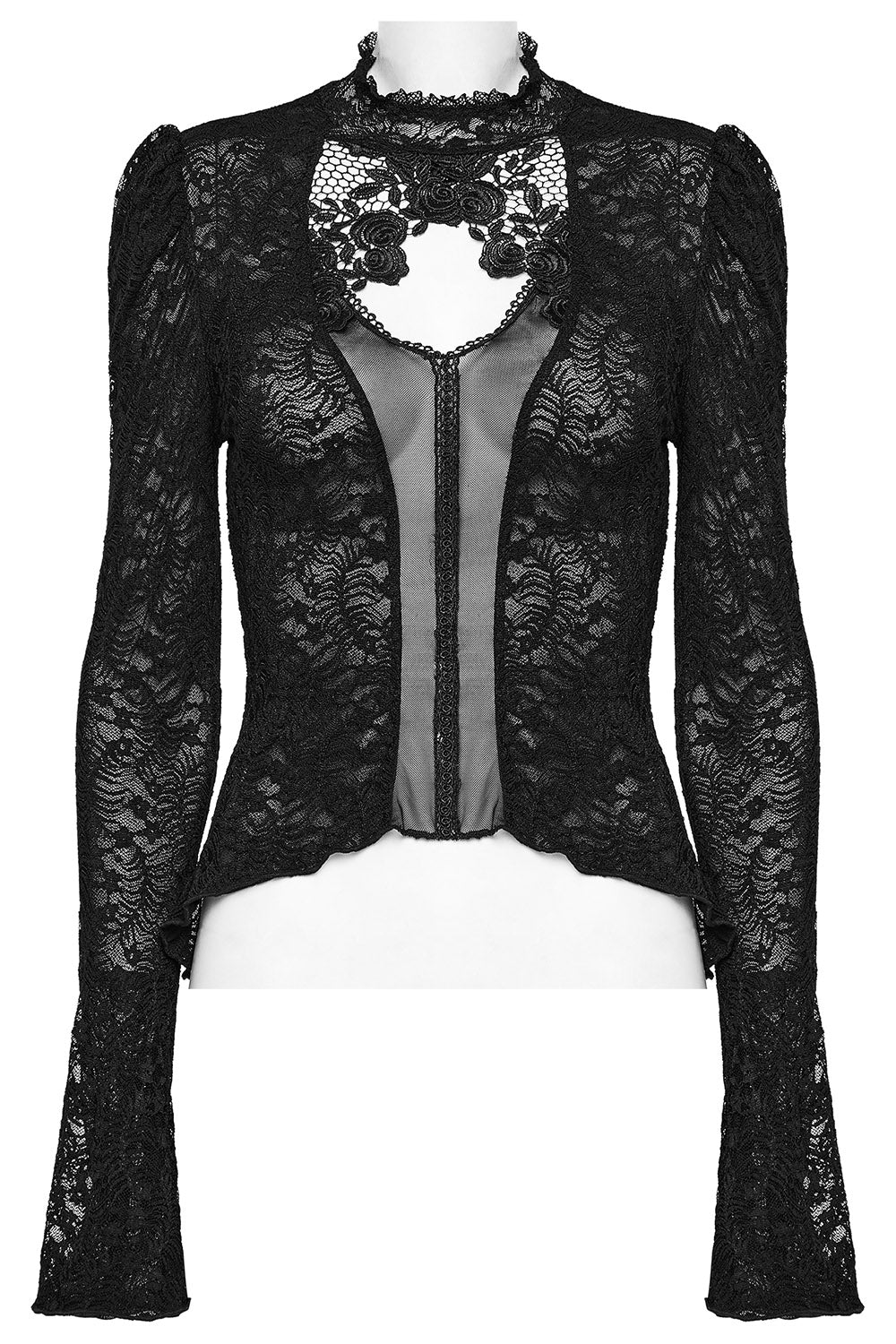 Poetic Woe Keyhole Blouse - Image 3