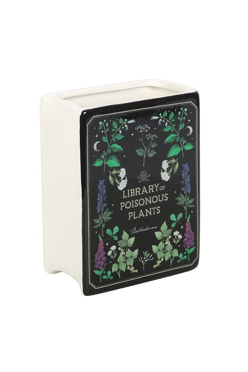 Poisonous Plants Book Shaped Vase - Image 4