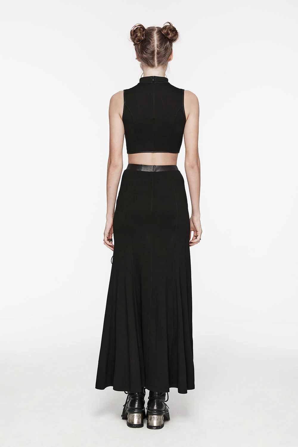 Punk Apothecary Slit Maxi Skirt - Image 4