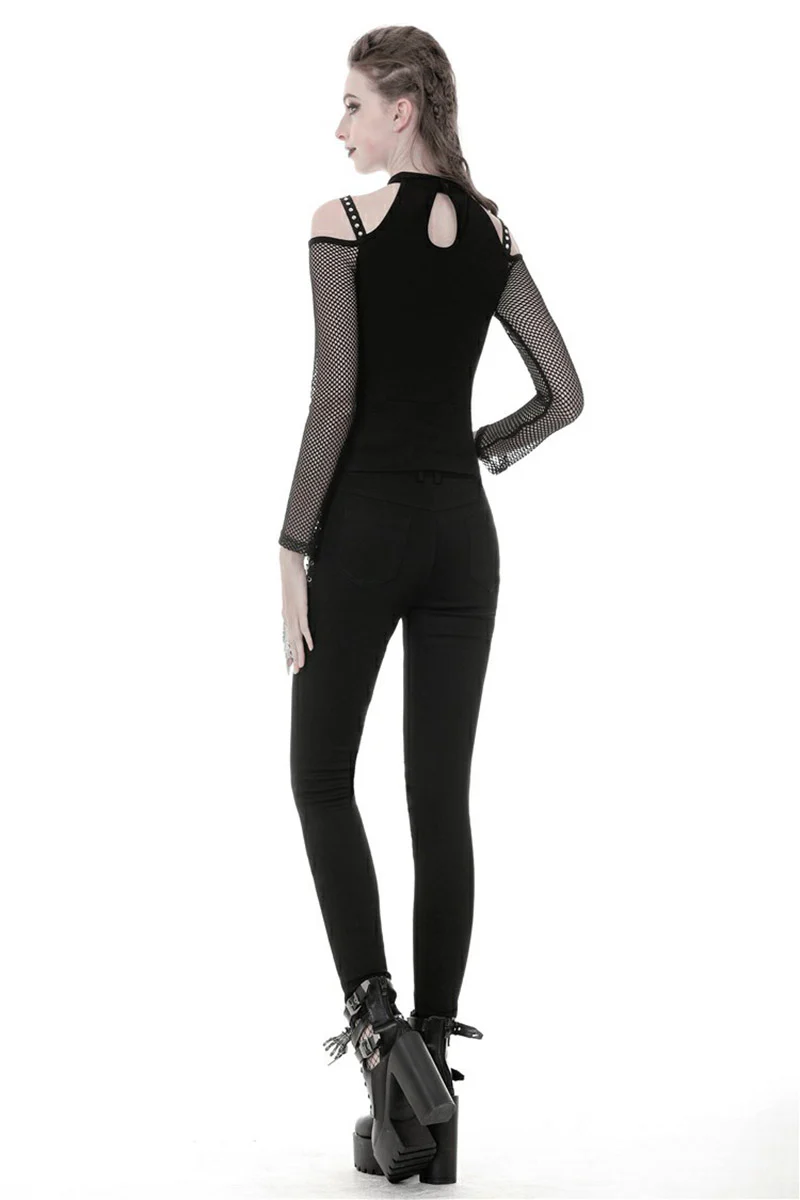 Queen of the Occult Fishnet Top - Image 4