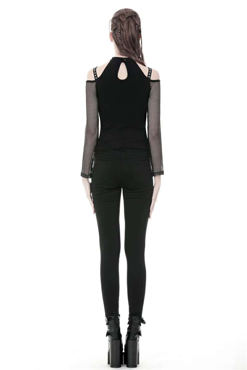 Queen of the Occult Fishnet Top - Image 5