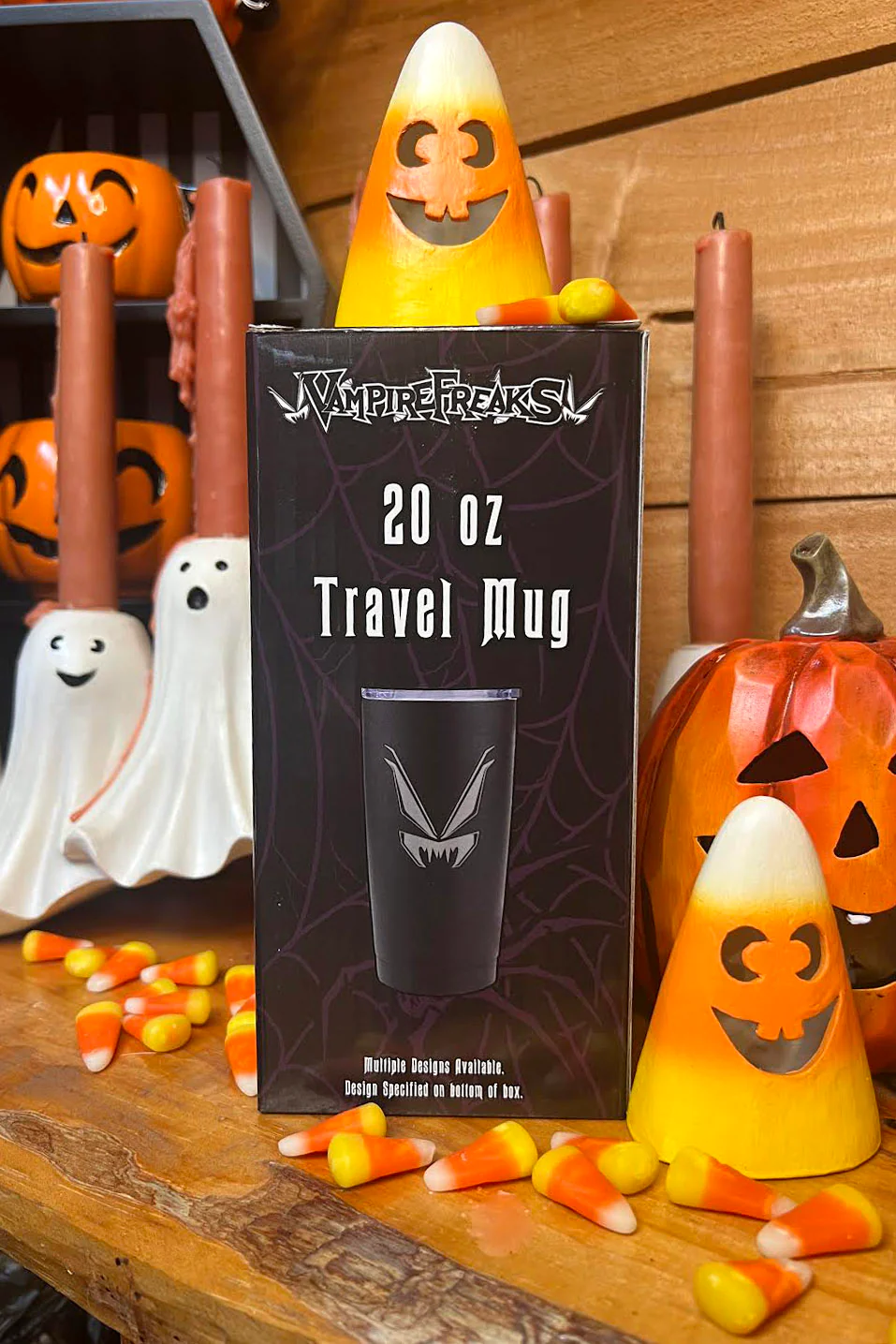 Quoth The Raven 20 oz Travel Mug - Image 7