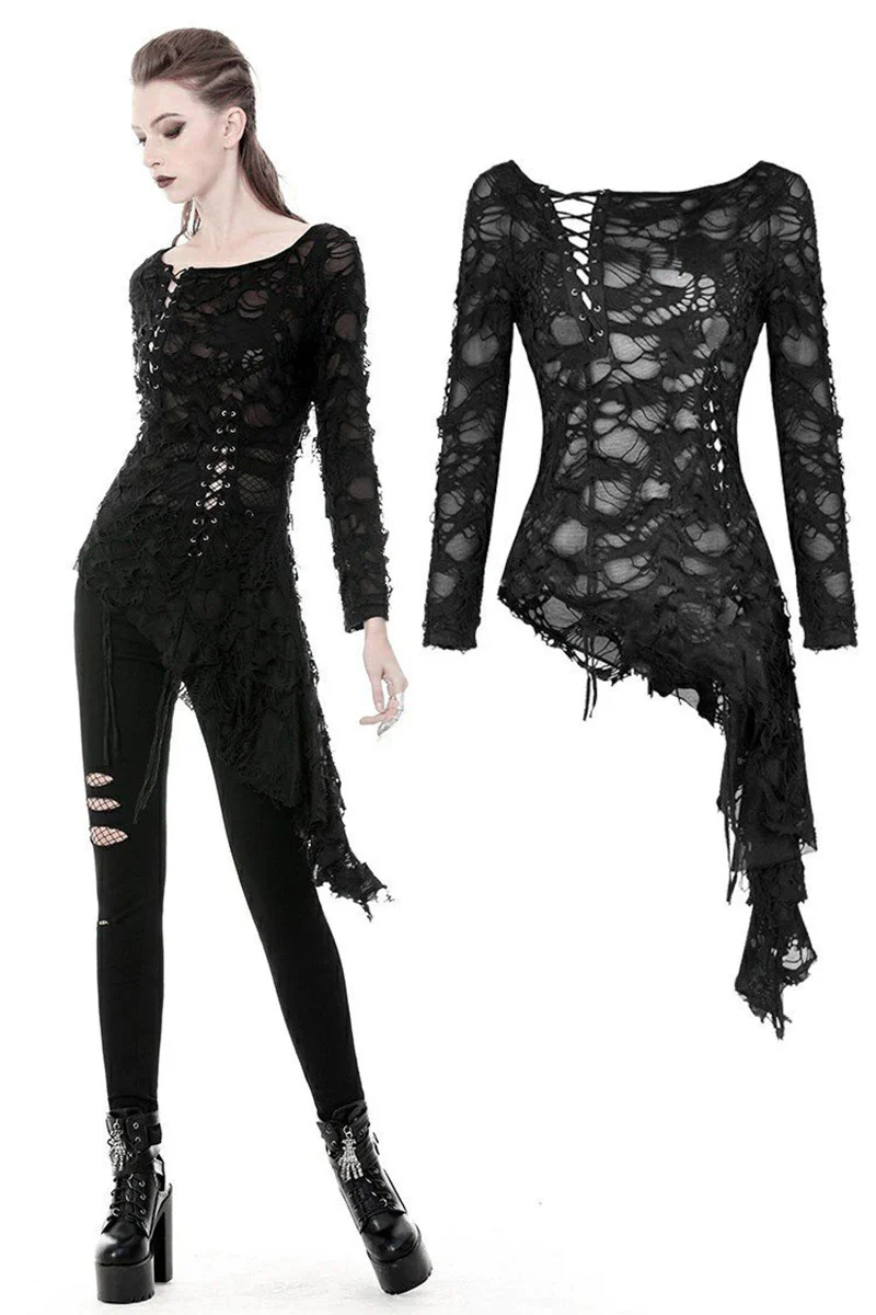 Ragged Witch Top