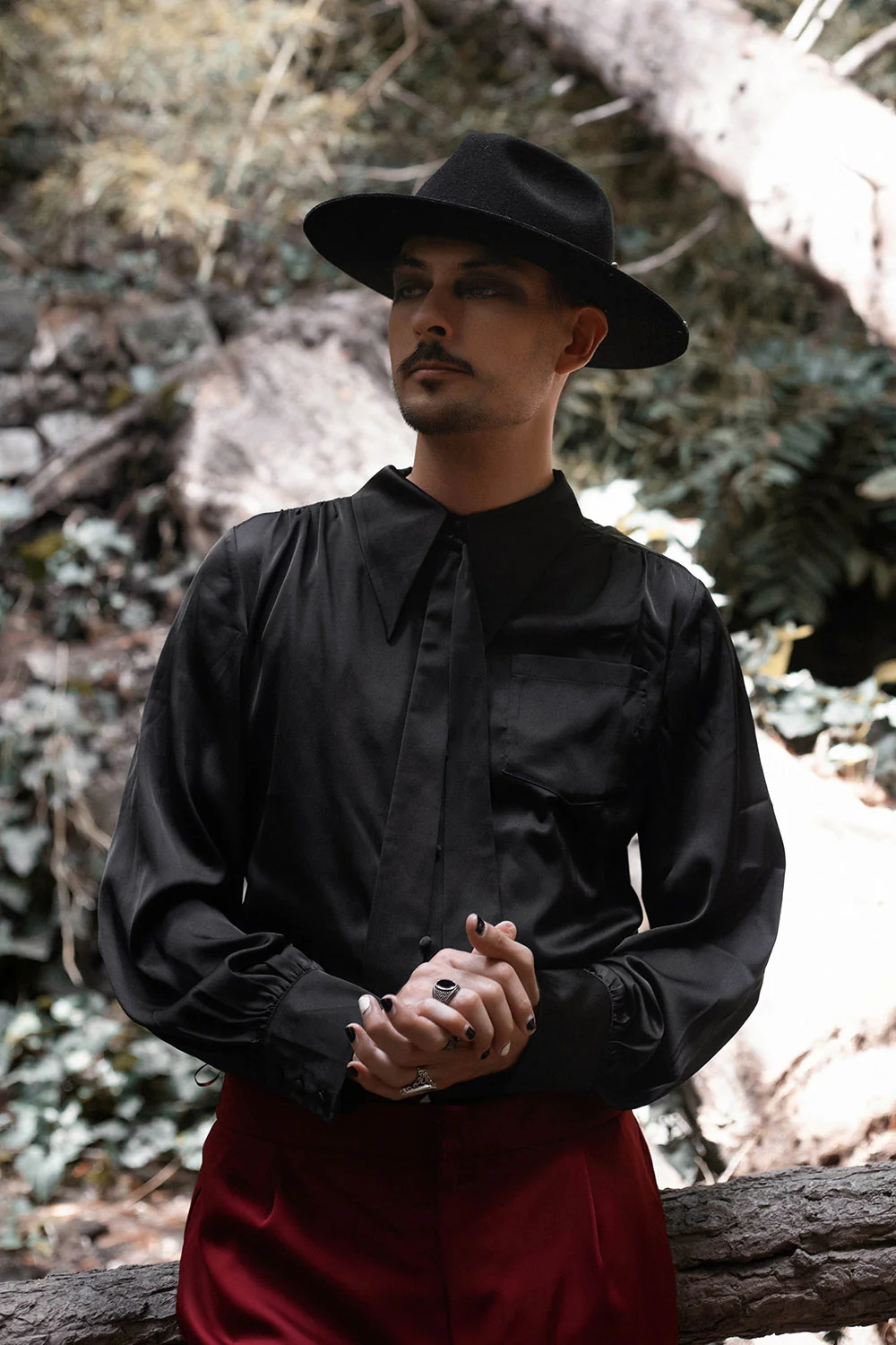 Raven Button Down Shirt [Unisex] - Image 2