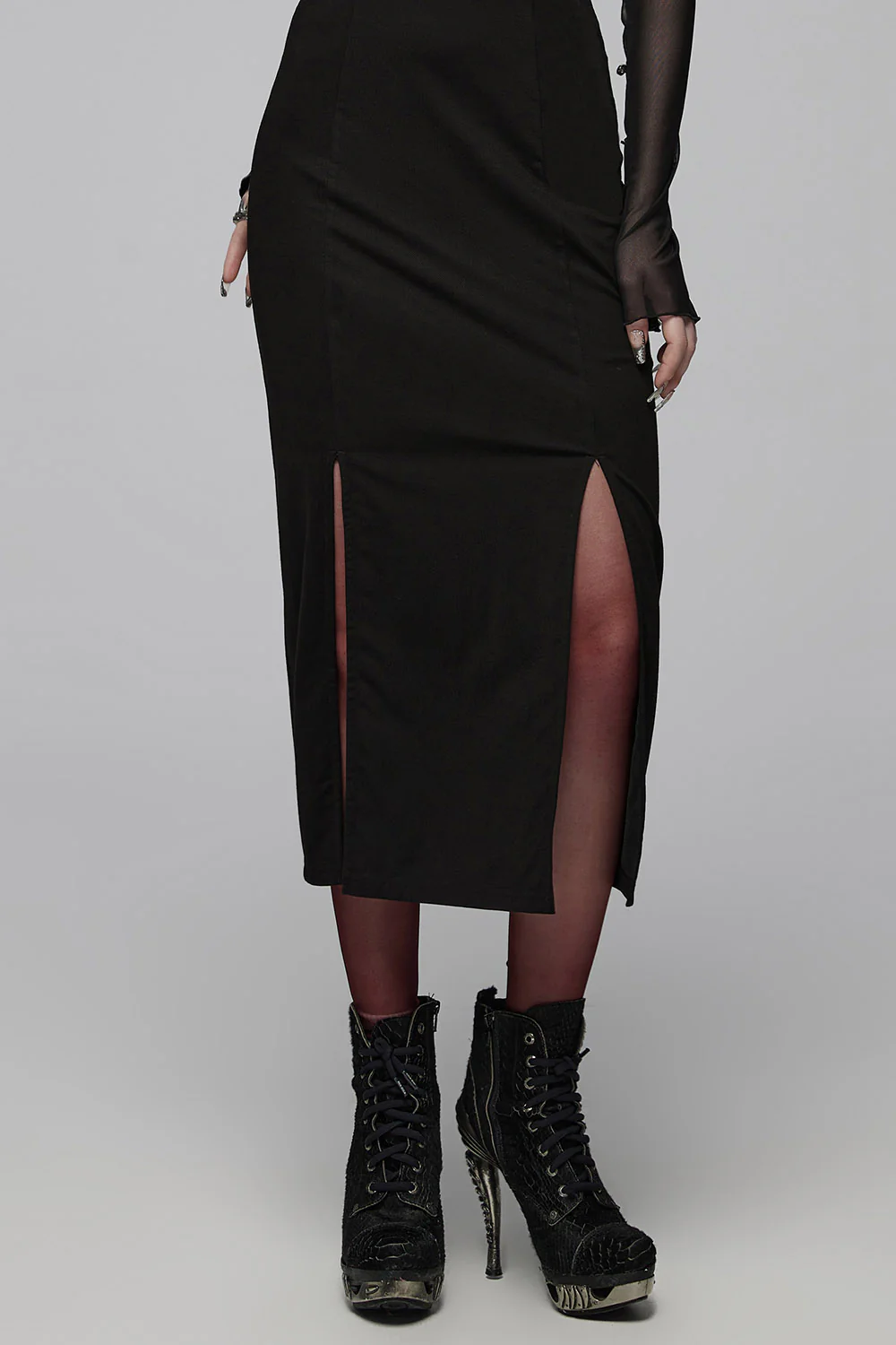 Raven Mother Cutout Dress - Image 6