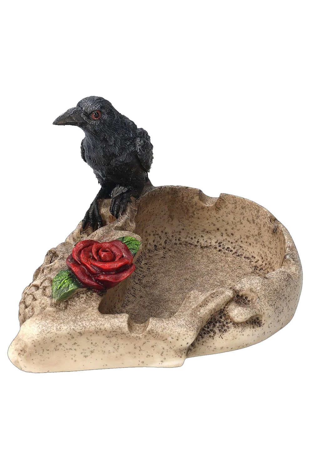 Raven on Skull Ashtray - Image 3