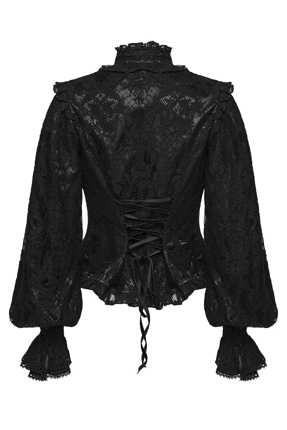 Ravenhall Custom Lace Puff Sleeve Top - Image 3