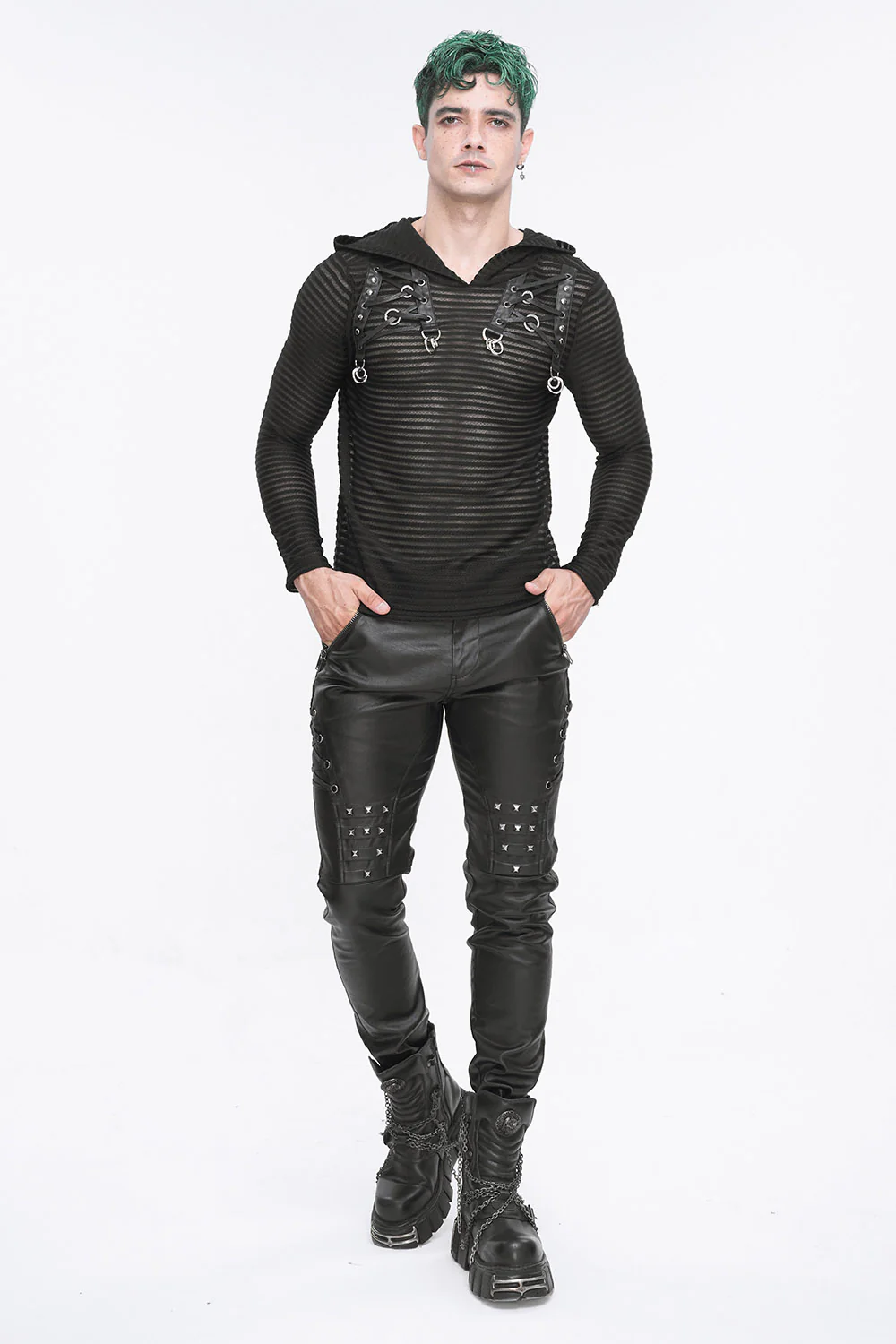 Recently Deceased Pierced Punk Top - Image 3