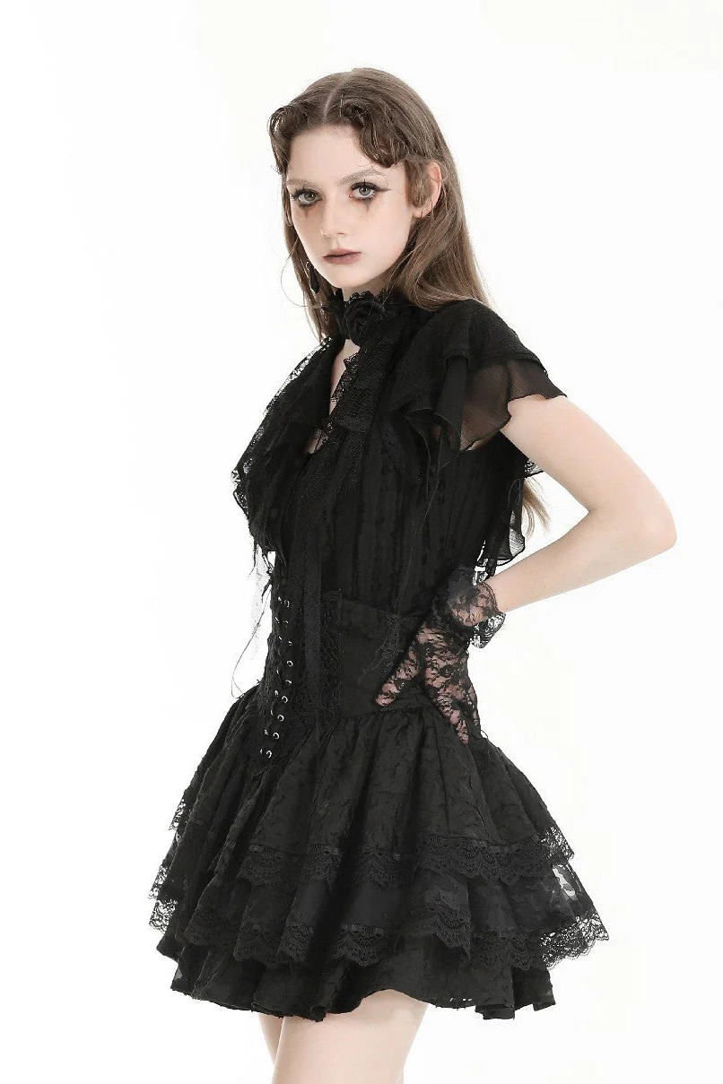 Regency Rose Button-Up Blouse - Image 6