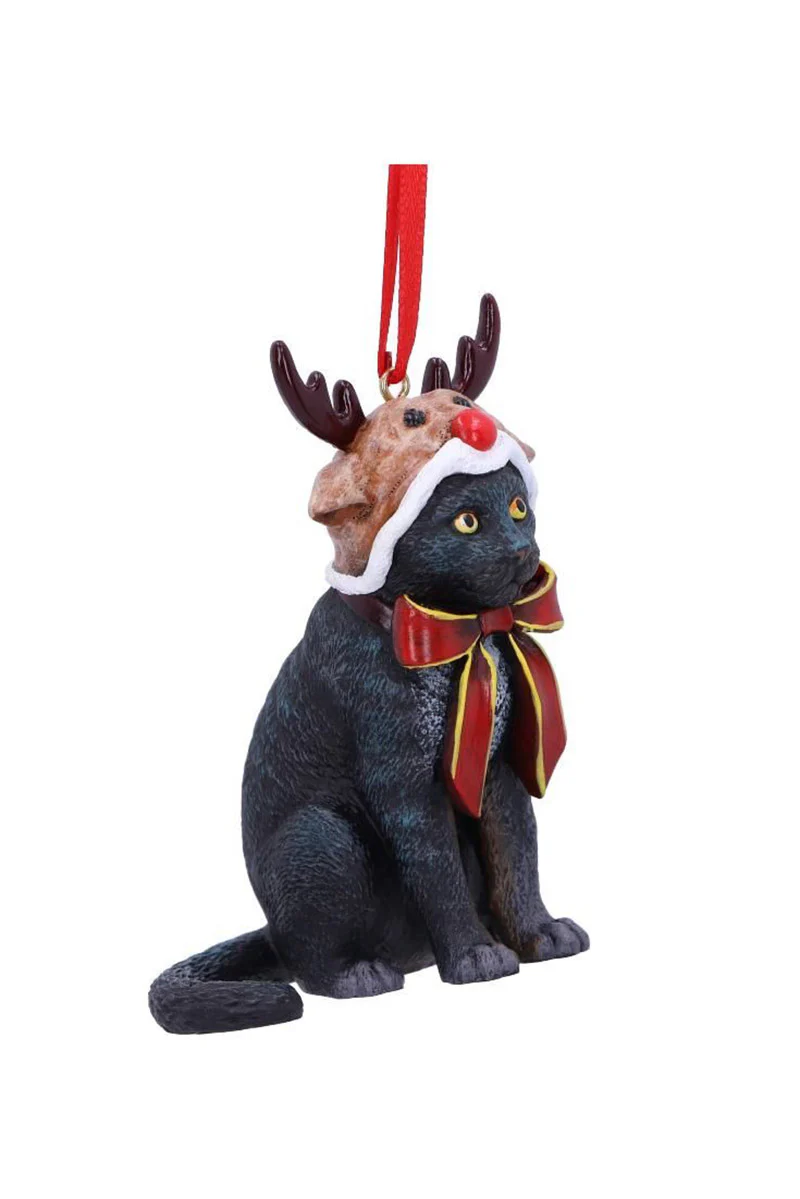 Reindeer Cat Hanging Ornament (LP) - Image 3