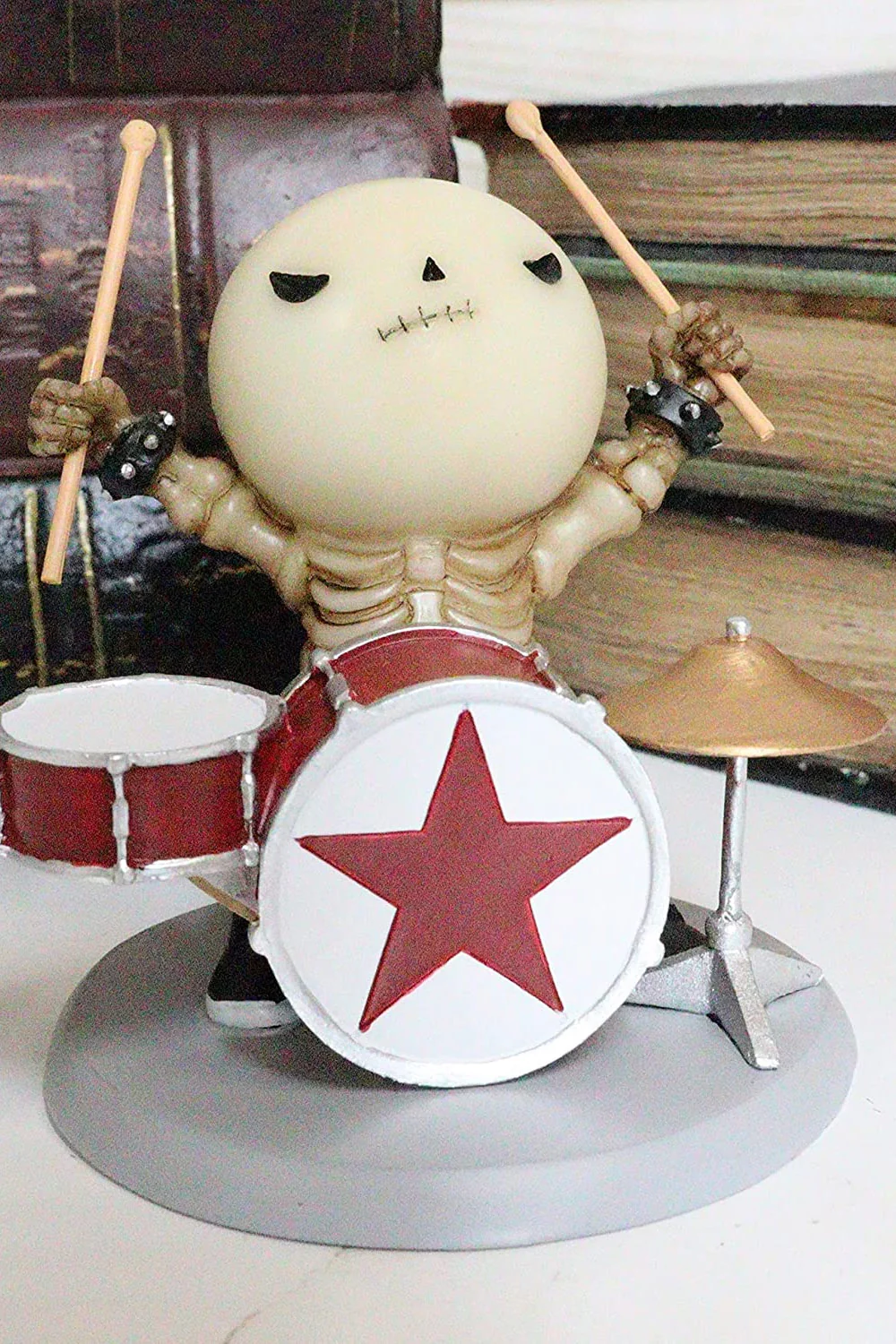 Rockstar Lucky on Drums Statue - Image 5