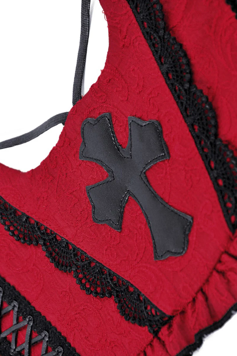 Rubied Blood Underbust Corset - Image 8