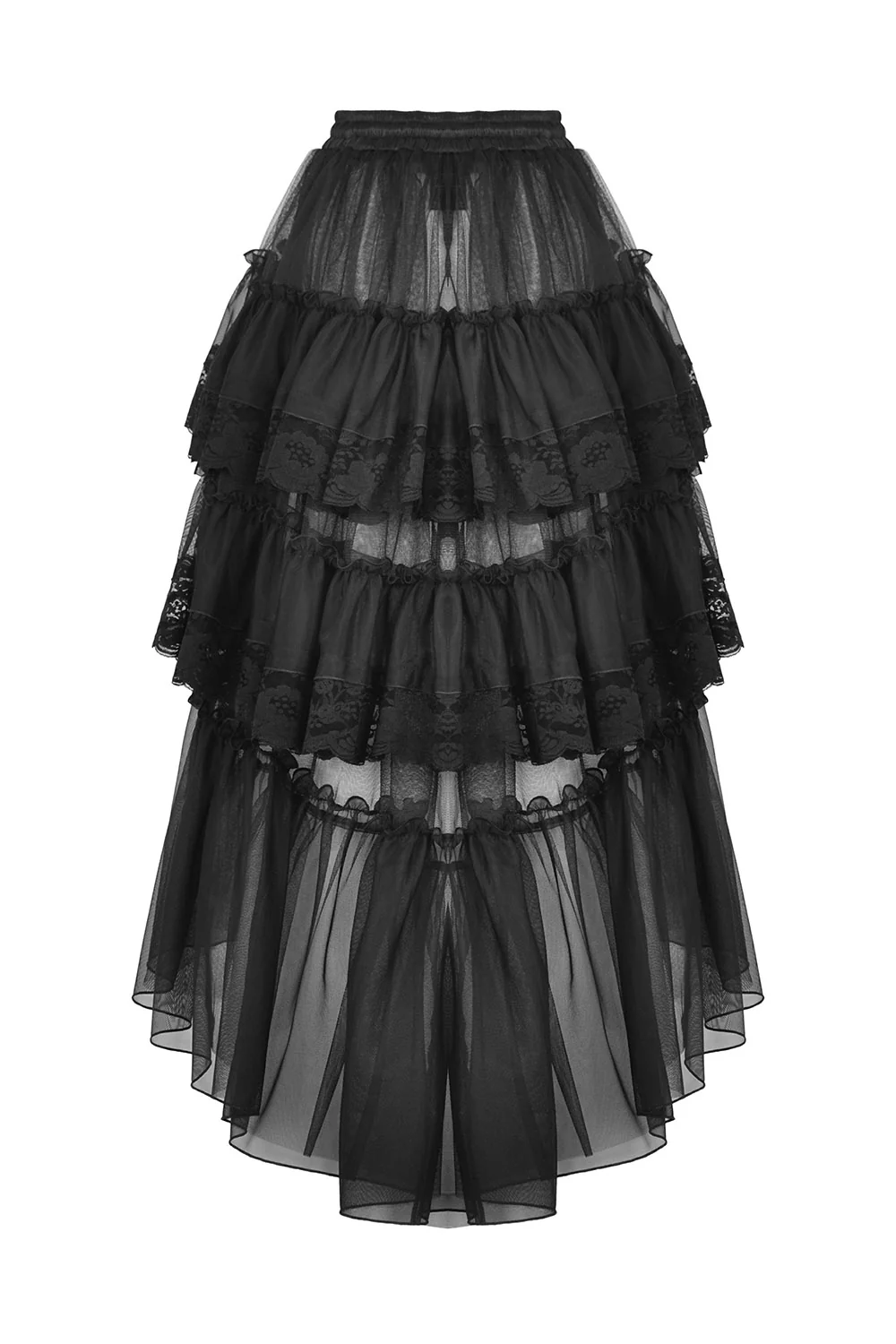 Ruffled Bustle Tulle Skirt - Image 9