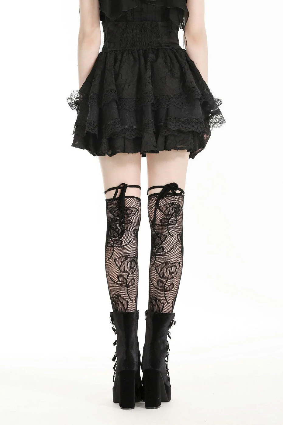 Ruffled Corset Mini Skirt - Image 4