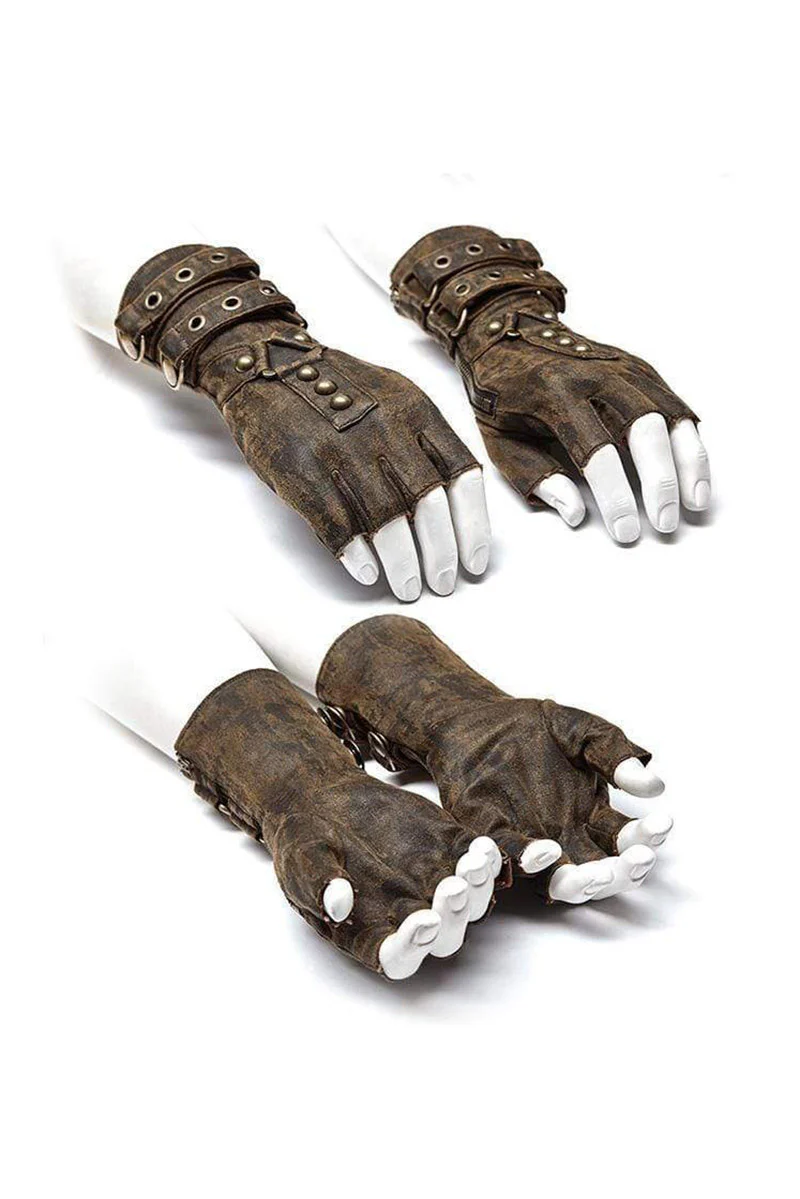 Rugged Rite Fingerless Gloves [COPPER] - Image 4