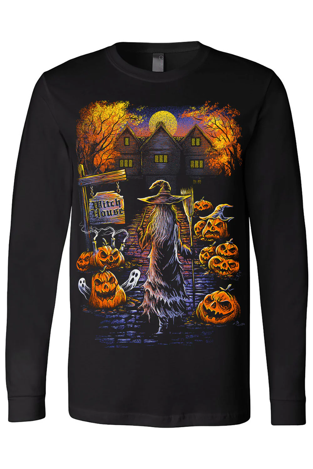 Salem Witch House T-shirt - Image 4