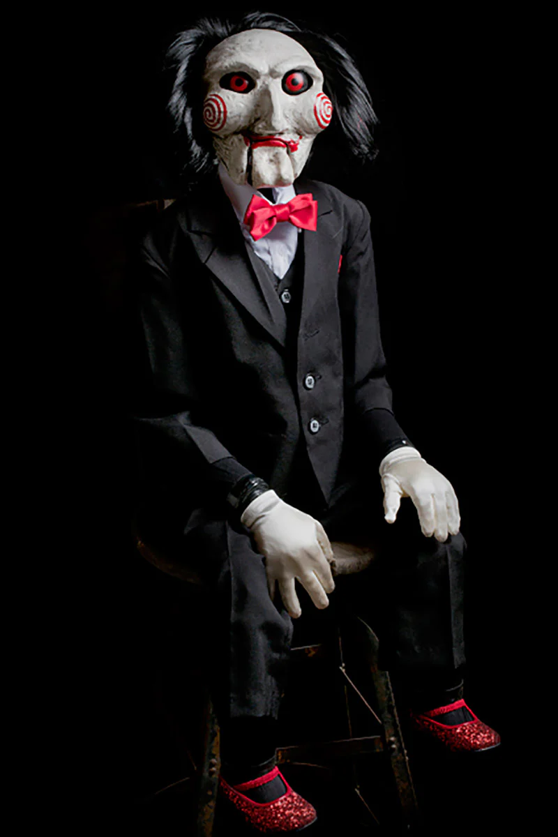 Saw Billy The Puppet 47" Lifesize Poseable Puppet Prop - Image 3