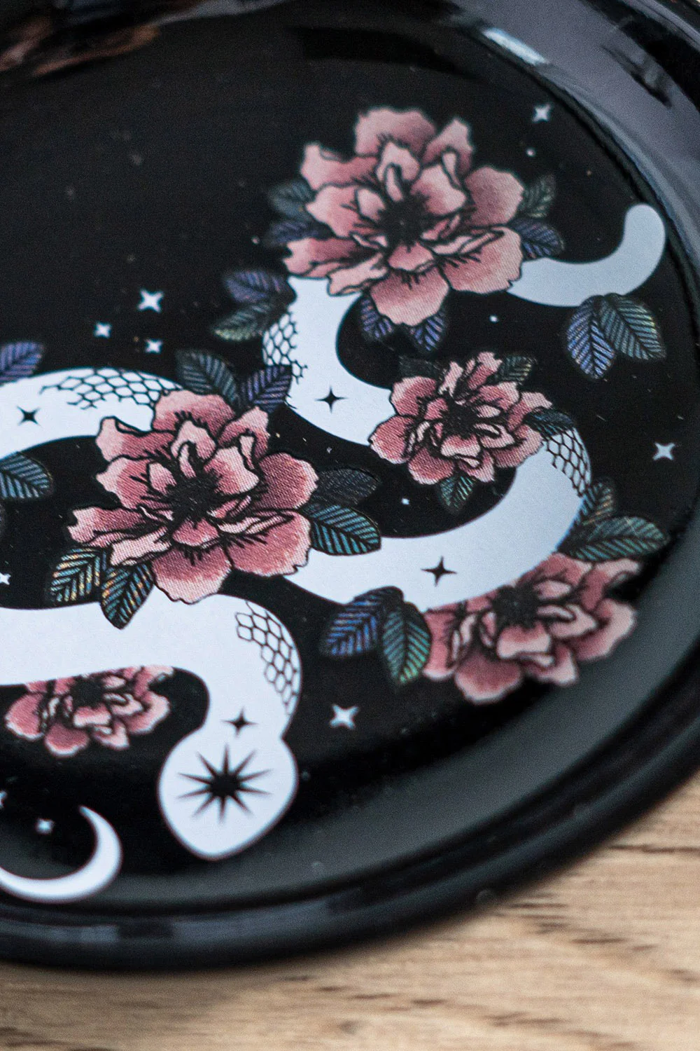 Serpentine Floral Snake Trinket Dish - Image 4