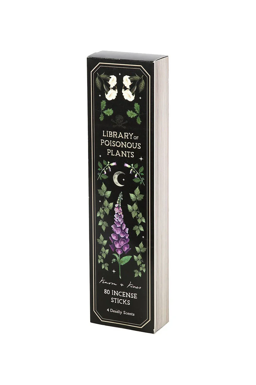 Set of 4 Poisonous Plants Incense Stick Packs - Image 2