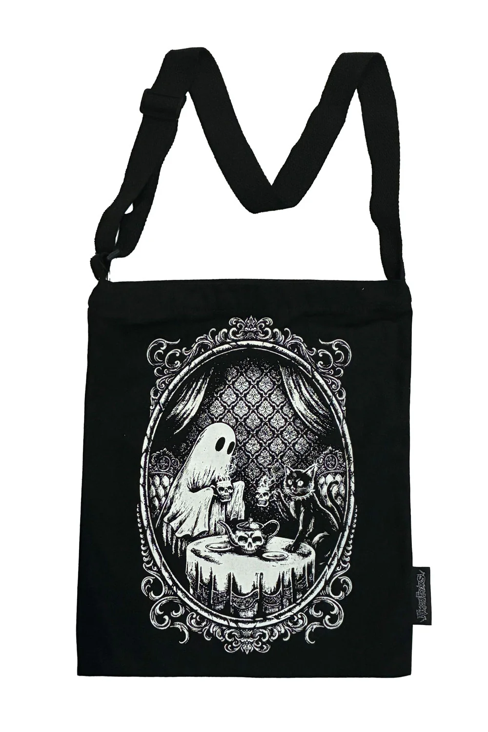 Shoulder Sling Zipper Tote Bag - Image 12