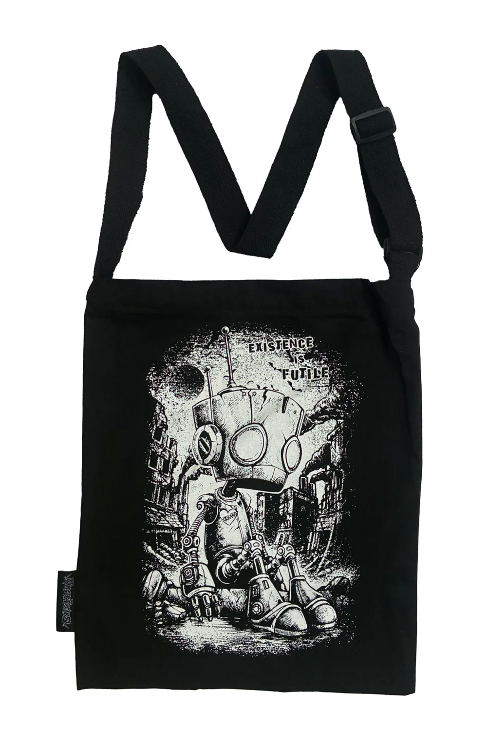Shoulder Sling Zipper Tote Bag - Image 8