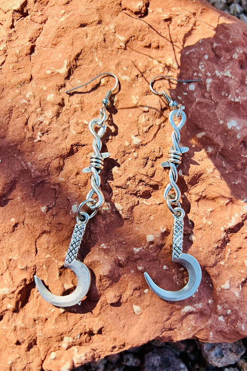 Sickle Earrings - Image 2